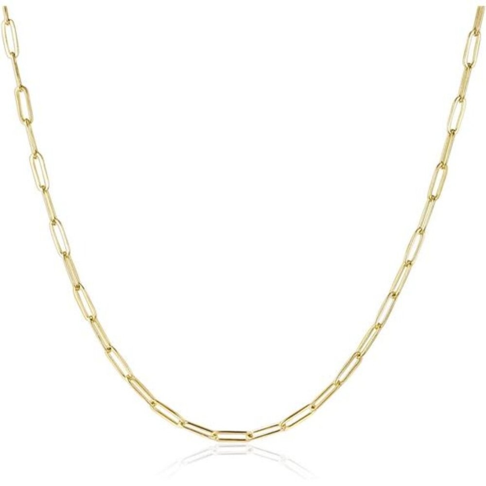 Natural Freshwater Baroque Pearl Necklace 14K Gold Plated Dainty Choker